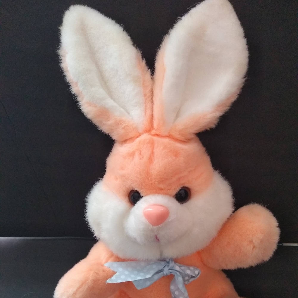 1989   Easter basket Bunny collectable doll plush